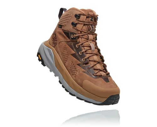 Hoka One One Dame Kaha Gore-tex Fjellsko Otter/Svart Norge-58RNP